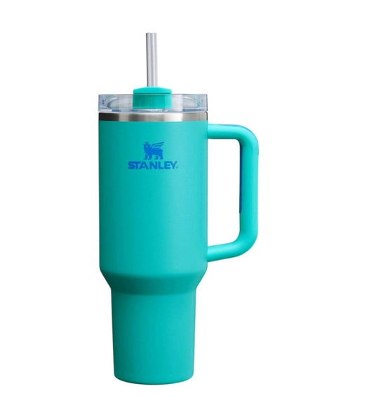 Aquamarine 40 oz Stanley Quencher H2.O Flowstate Tumbler