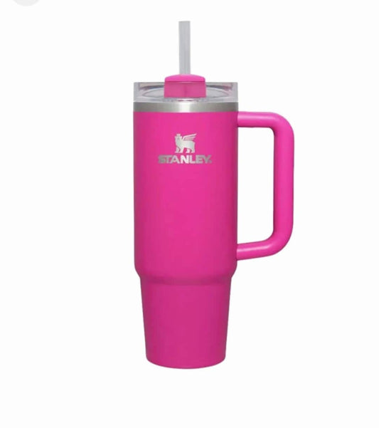 Camelia Pink, 30 oz Stanley Quencher H2.O Flowstate Tumbler, NWT!